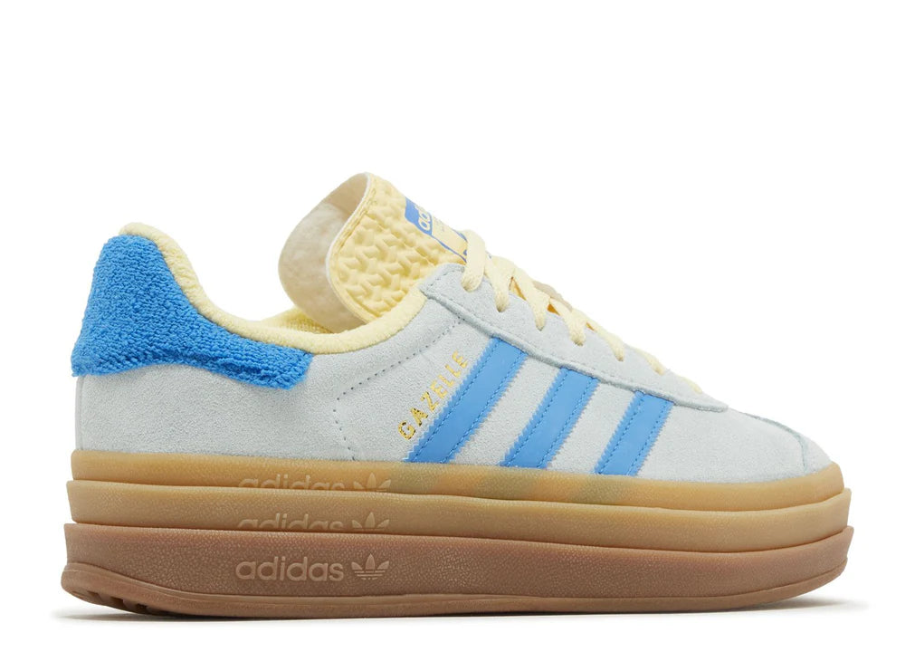 ADIDAS GAZELLE BOLD ALMOST BLUE YELLOW