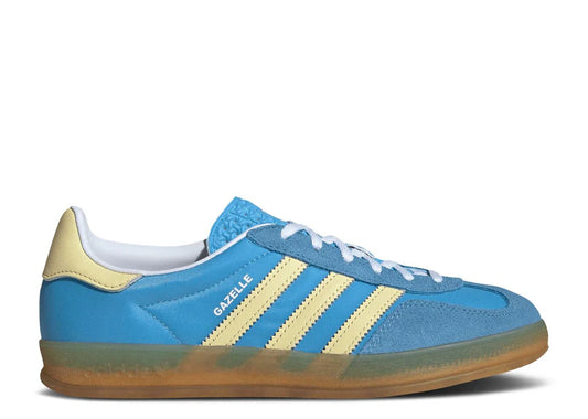 ADIDAS GAZELLE INDOOR BLUE BURST YELLOW