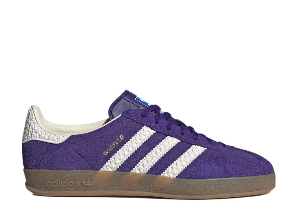 ADIDAS GAZELLE INDOOR PURPLE CORE WHITE