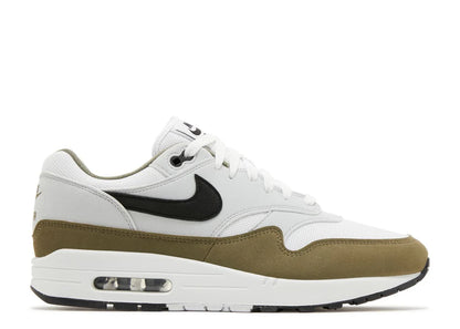 Nike Air Max 1 White Black Medium Olive