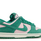 NIKE DUNK LOW MEDIUM SOFT PINK MALACHITE