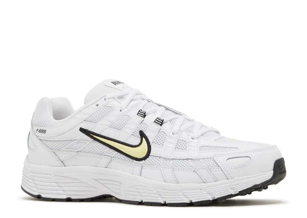 NIKE P-6000 WHITE LEMON CHIFFON