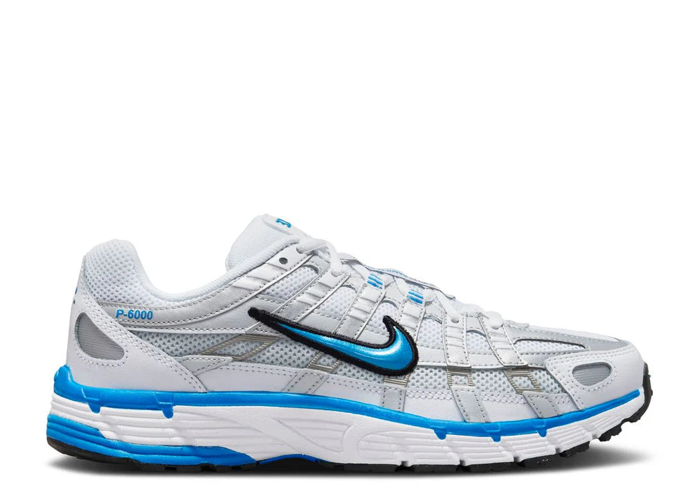 NIKE P-6000 WHITE PHOTO BLUE