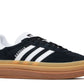 ADIDAS GAZELLE BOLD BLACK WHITE GUM