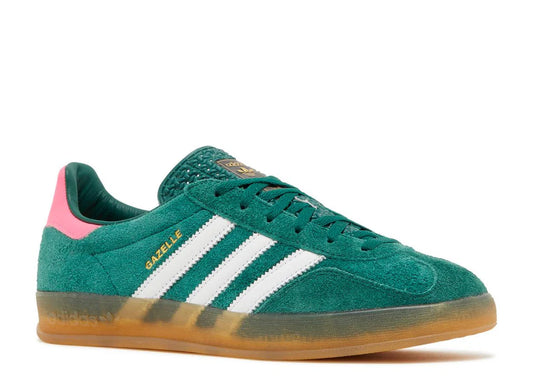 Adidas Gazelle Indoor Collegiate Green Lucid Pink