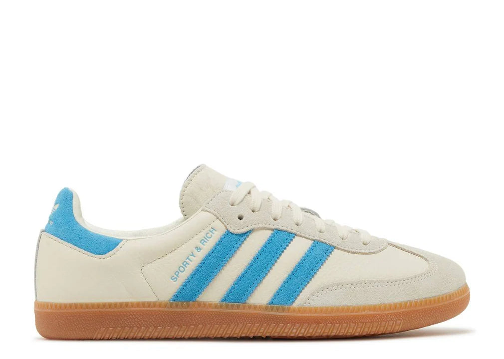 ADIDAS SAMBA OG SPORTY & RICH CREAM BLUE