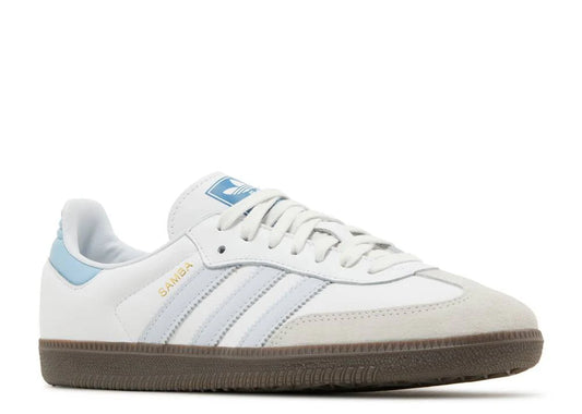 ADIDAS SAMBA OG WHITE HALO BLUE