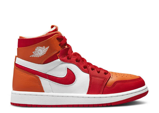 AIR JORDAN 1 HIGH ZOOM AIR COMFORT FIRE RED HOT CURRY