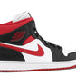 AIR JORDAN 1 MID GYM RED BLACK WHITE