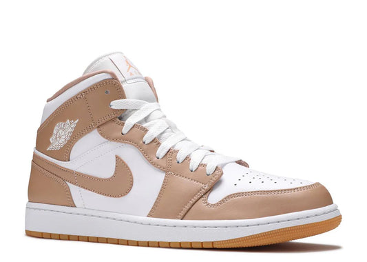 AIR JORDAN 1 MID TAN GUM