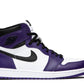 AIR JORDAN 1 RETRO HIGH OG COURT PURPLE WHITE