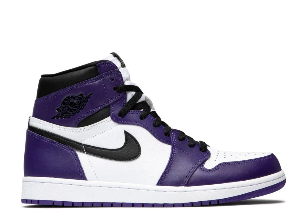 AIR JORDAN 1 RETRO HIGH OG COURT PURPLE WHITE