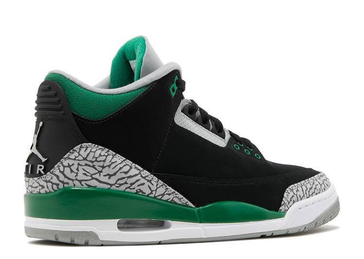 AIR JORDAN 3 PINE GREEN