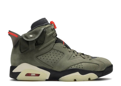 Air Jordan 6 Retro Travis Scott Olive