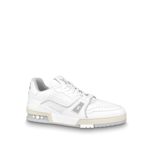 Louis Vuitton LV Trainer White Signature