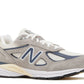 NEW BALANCE 990 V4 MADE IN USA GREY SUEDE