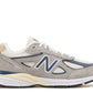 NEW BALANCE 990 V4 MADE IN USA GREY SUEDE