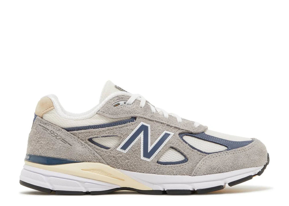 NEW BALANCE 990 V4 MADE IN USA GREY SUEDE