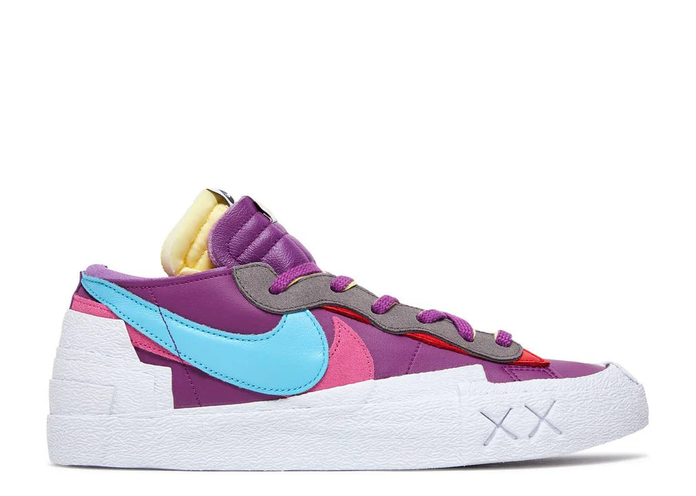 Nike Blazer Low Sacai Kaws Purple Dusk