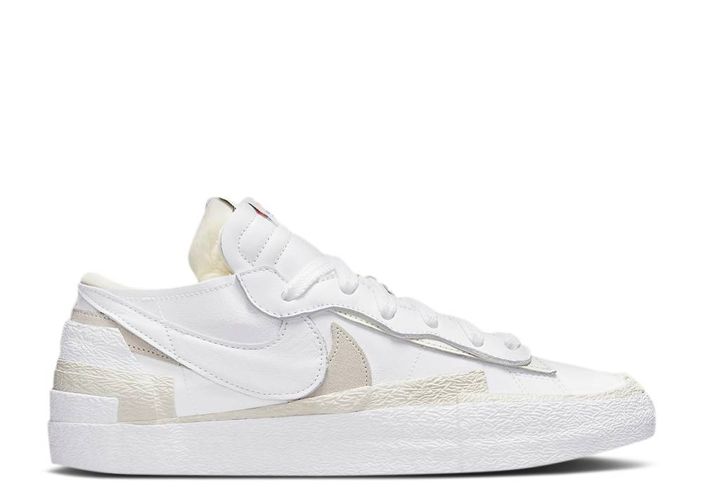 Nike Blazer Low Sacai White Patent Leather