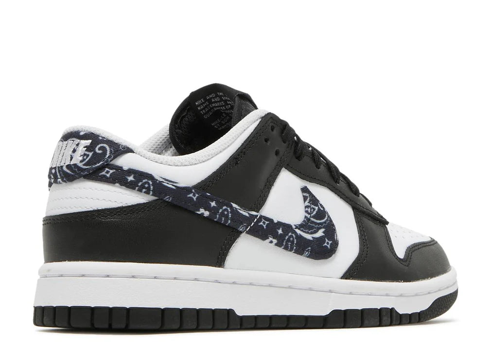 NIKE DUNK LOW BLACK PAISLEY