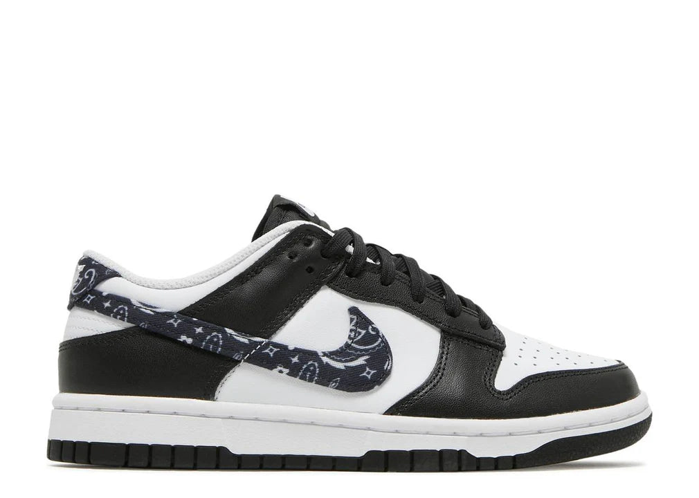 NIKE DUNK LOW BLACK PAISLEY